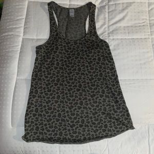 Y2k Leapord Print Tank Top